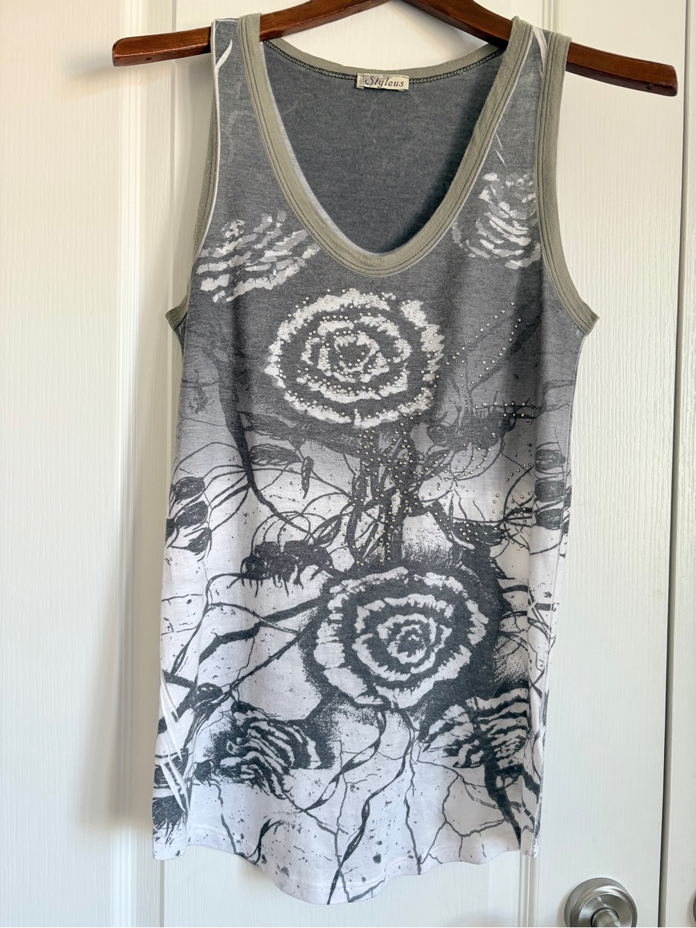 Y2K Fairy Grunge Styleus Tank Top Medium - Picture 7 of 8